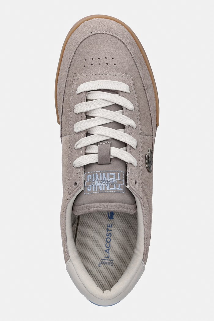 Kožené tenisky Lacoste Aura Sneakers sivá 51SFA0073