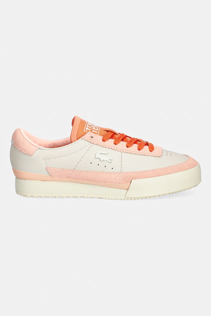 Kožené tenisky Lacoste Aura Sneakers 51SFA0074 oranžová SS26
