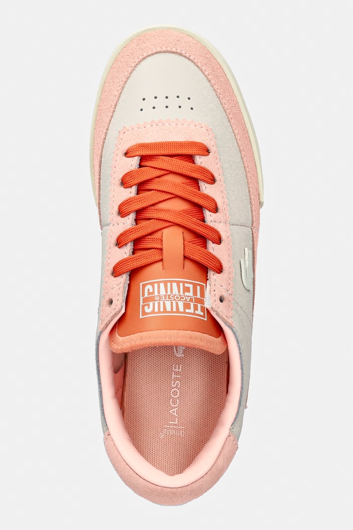 Kožené tenisky Lacoste Aura Sneakers oranžová 51SFA0074