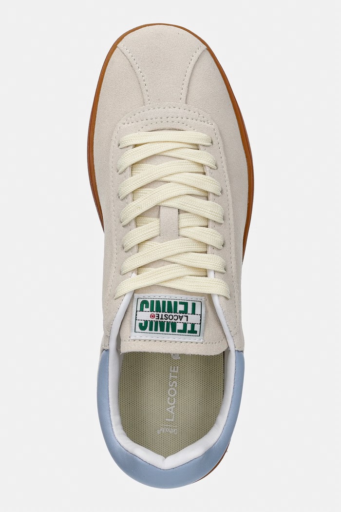 Lacoste Baseshot Sneakers dámske semišové tenisky béžová 51SFA0083
