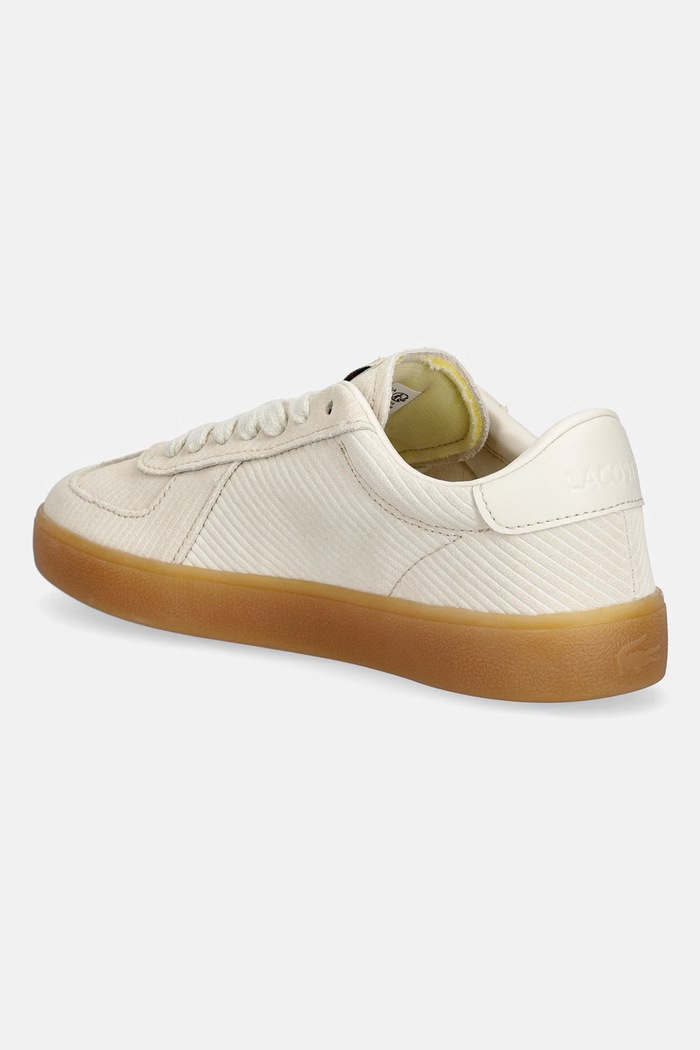 Obuv Semišové tenisky Lacoste Baseshot Pro Sneakers 51SFA0087 béžová