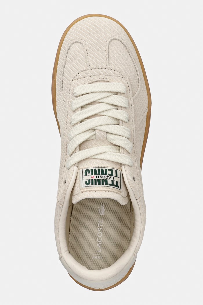 Semišové tenisky Lacoste Baseshot Pro Sneakers béžová 51SFA0087