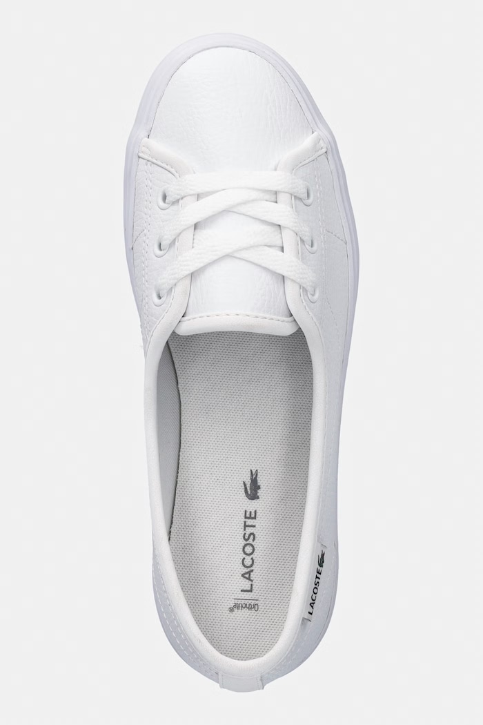 Lacoste Median LTH Sneakers tenisówki damskie skórzane biały 51SFA0130
