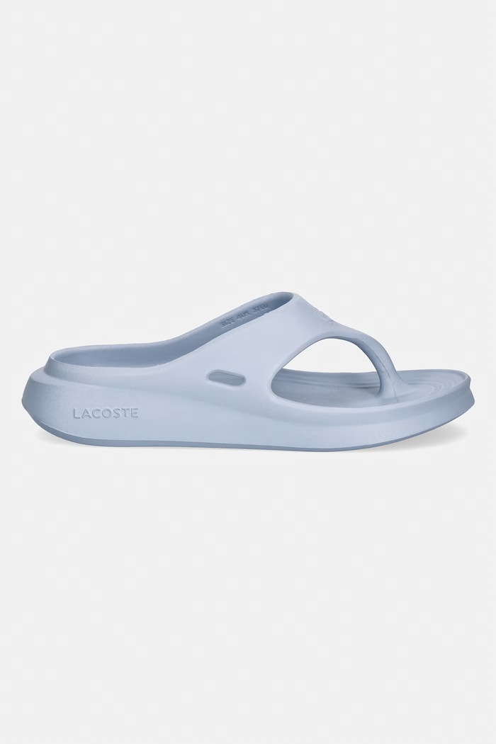Lacoste șlapi pentru femei Meduza Flip-Flops 51CFA0010 albastru SS26