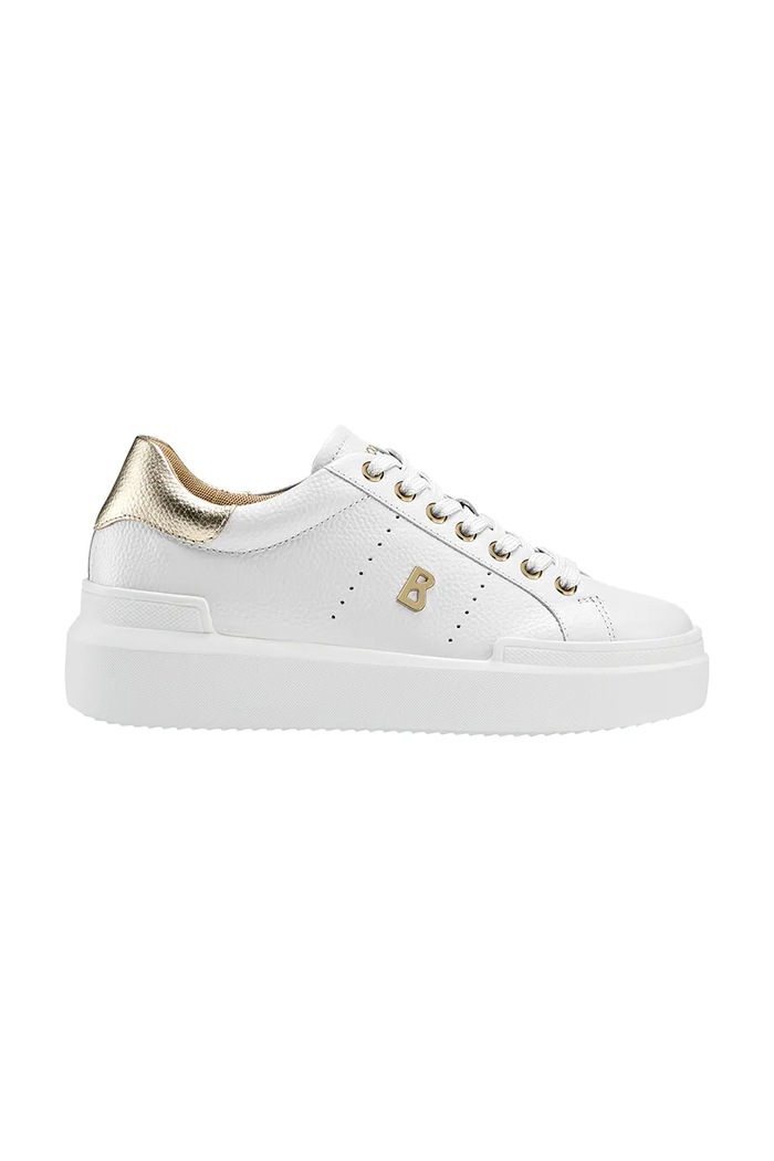 BOGNER HOLLYWOOD sneakersy damskie skórzane biały 22620025