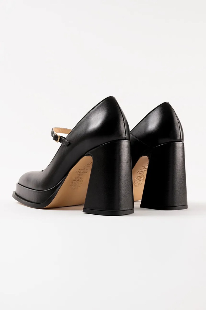 Obuv Souliers Martinez lodičky kožené CASILDA CASILDA.BLACK čierna