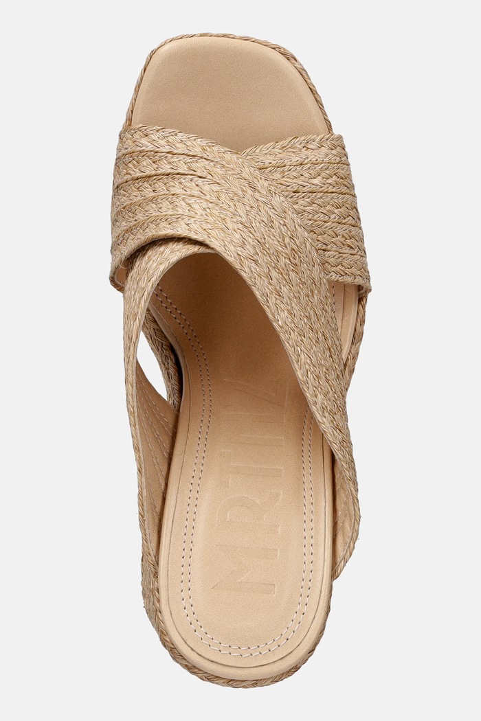 Souliers Martinez papuci cu toc GARDA bej GARDA.NATURAL