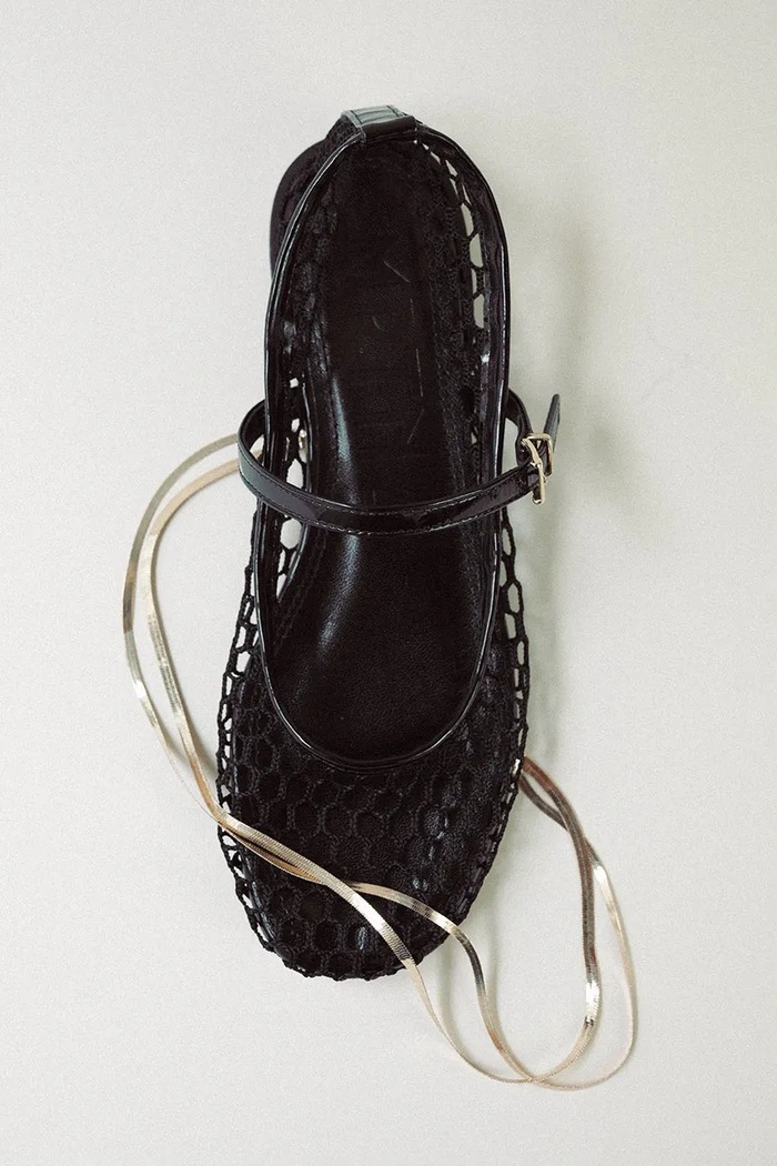 Μπαλαρίνες Souliers Martinez MINIMA μαύρο MINIMA.BLACK