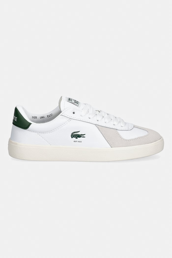 Kožené tenisky Lacoste Baseshot Pro Sneakers 49SFA0028 biela SS26