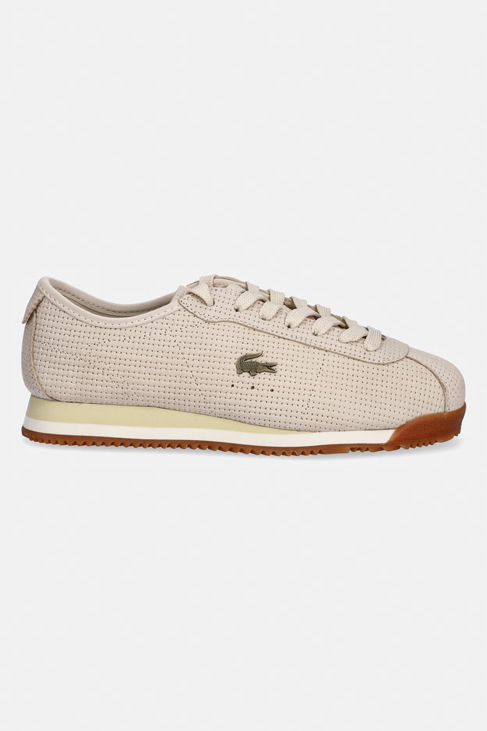 Lacoste Club-Low Sneakers Summer Formal Pack tenisky dámske kožené 51SFA0022 béžová SS26