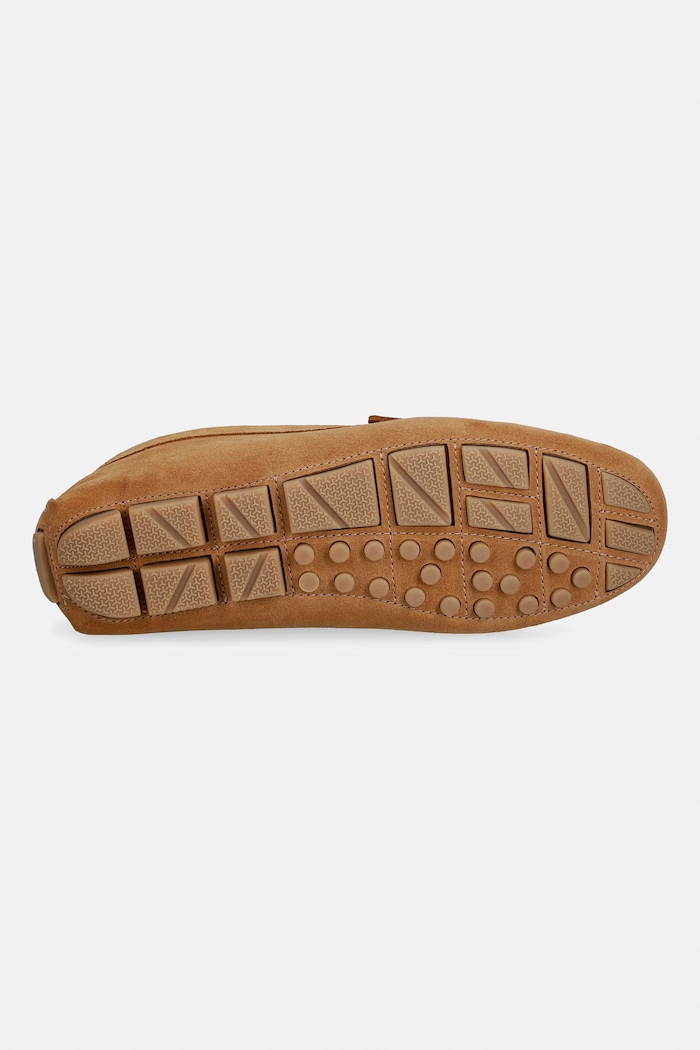 Semišové mokasíny Pollini SA10151G1OTF0105 béžová