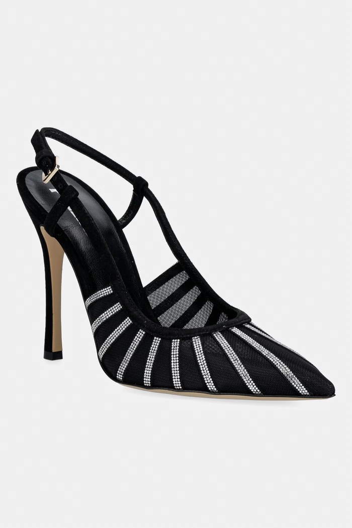Pollini szpilki czarny SA1028BC1OTA0000