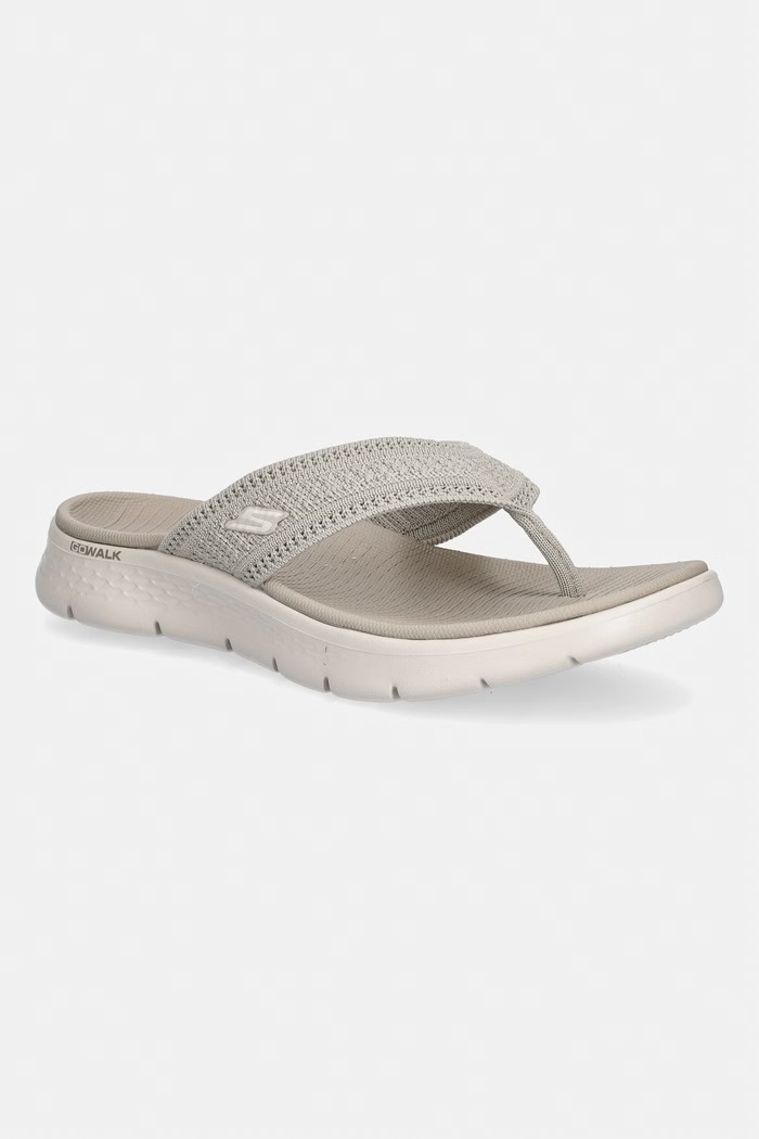 Dámske šľapky Skechers GO WALK FLEX béžová 141459