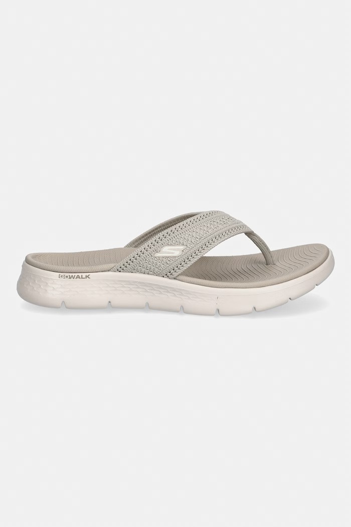 Dámske šľapky Skechers GO WALK FLEX 141459 béžová SS26