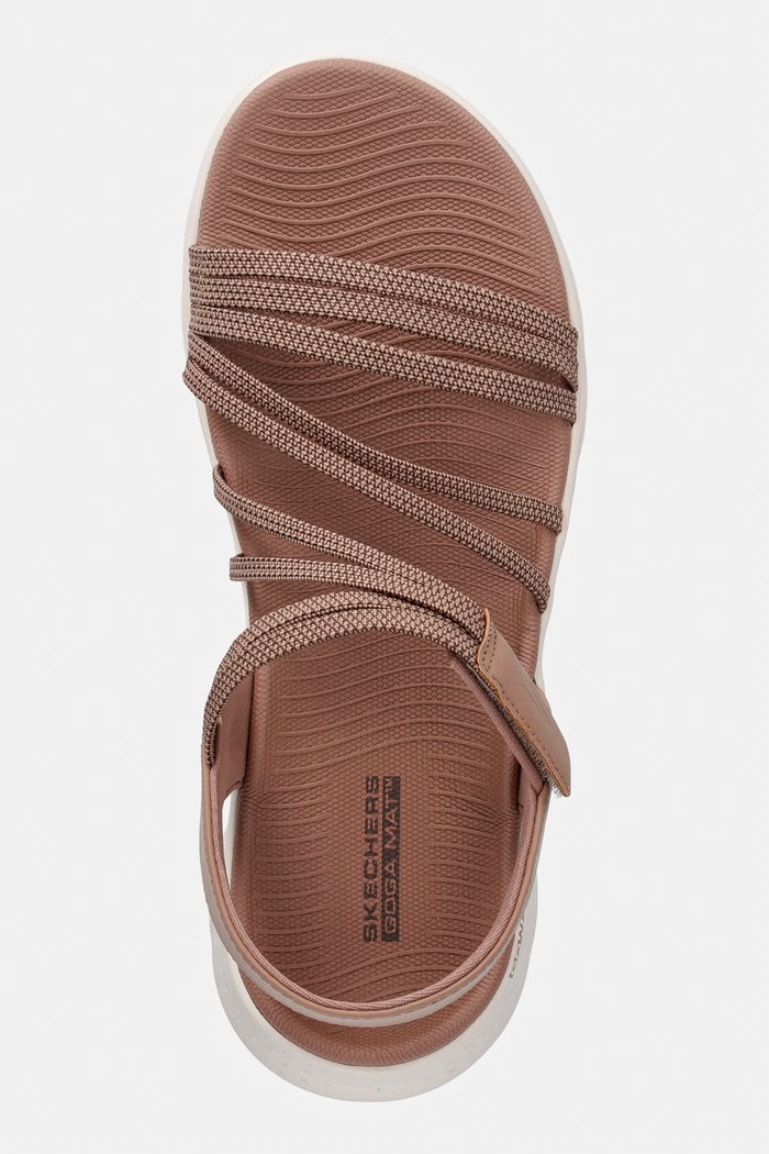 Dámske sandále Skechers GO WALK FLEX béžová 141473