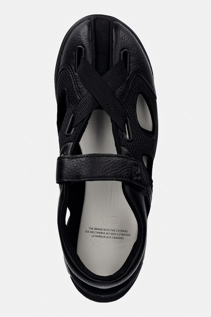 Y-3 GSG9 SANDAL sandály dámské černá KI4346