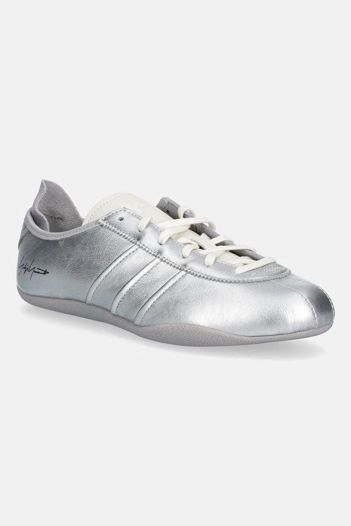 Y-3 sneakers din piele TOKYO mic de statură argintiu KI4349