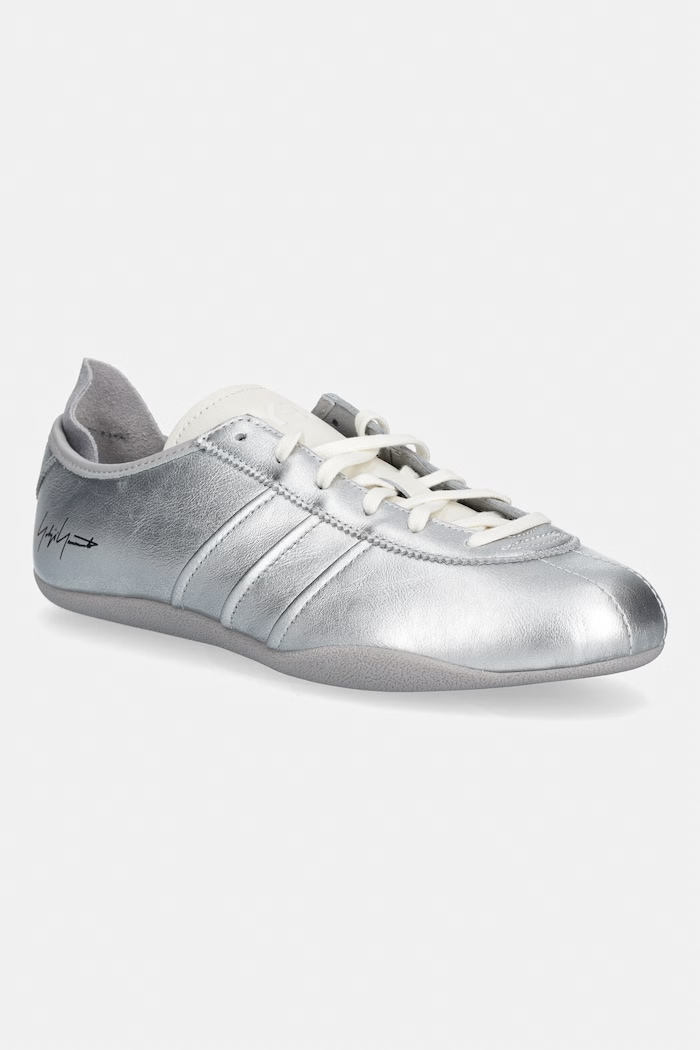 Y-3 sneakers din piele TOKYO mic de statură argintiu KI4349