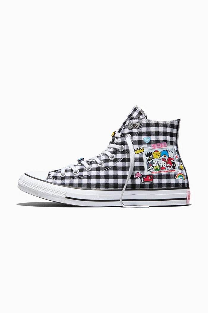 Converse Converse x Hello Kitty Chuck Taylor All Star HI dámske tenisky čierna A17697C