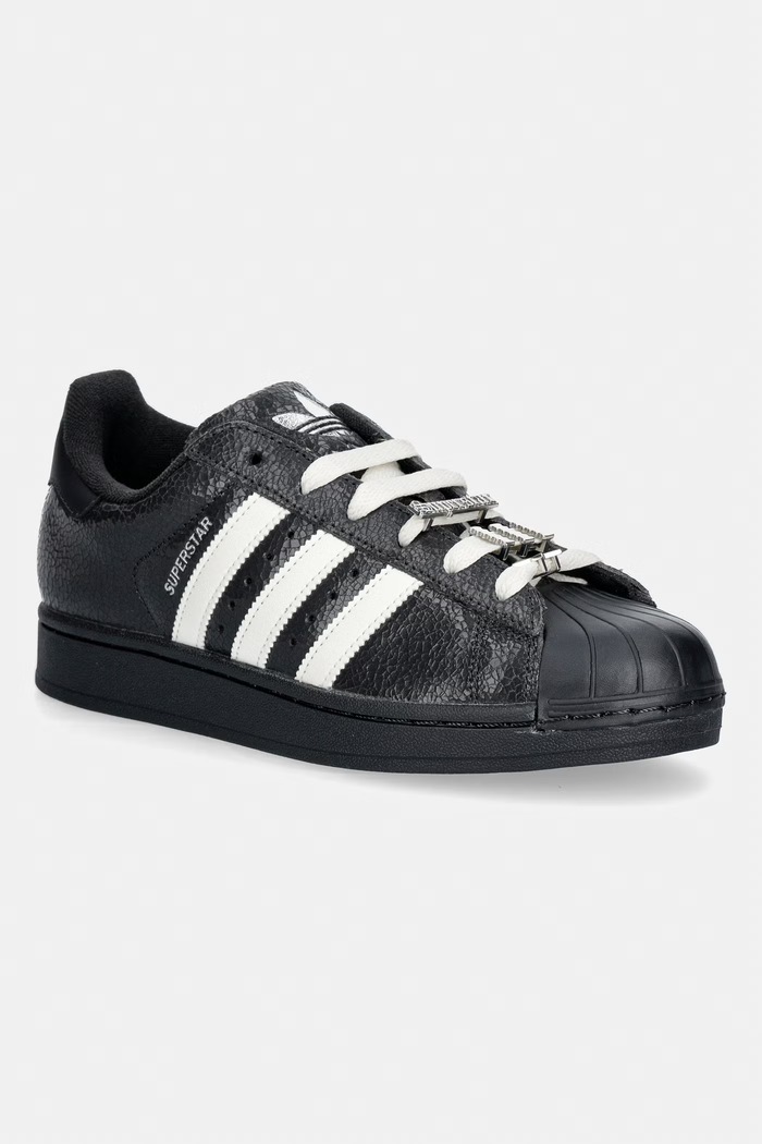 adidas Originals SUPERSTAR II W sneakers pentru femei din piele negru IH1628