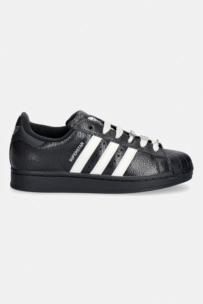 adidas Originals SUPERSTAR II W sneakers pentru femei din piele IH1628 negru SS26