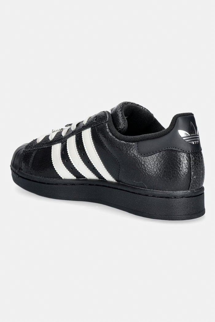 Încălțăminte adidas Originals SUPERSTAR II W sneakers pentru femei din piele IH1628 negru
