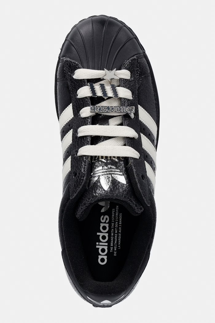 adidas Originals SUPERSTAR II W sneakers pentru femei din piele negru IH1628