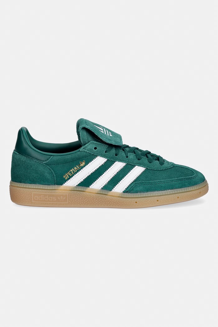 Σουέτ sneakers adidas Originals HANDBALL SPEZIAL LT W KI0997 πράσινο SS26