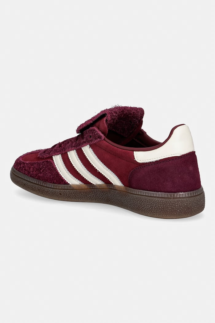 Обувь Замшевые кроссовки adidas Originals HANDBALL SPEZIAL LT W KJ6216 бордо