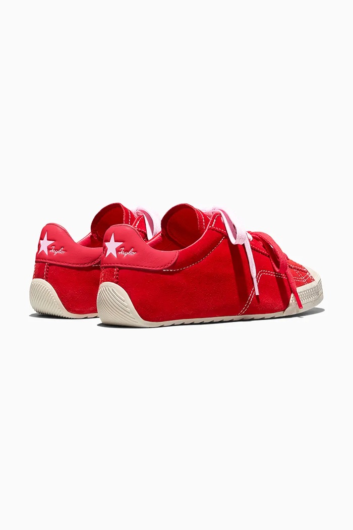 Обувь Замшевые кеды Converse Chuck Taylor Lo A17859C красный