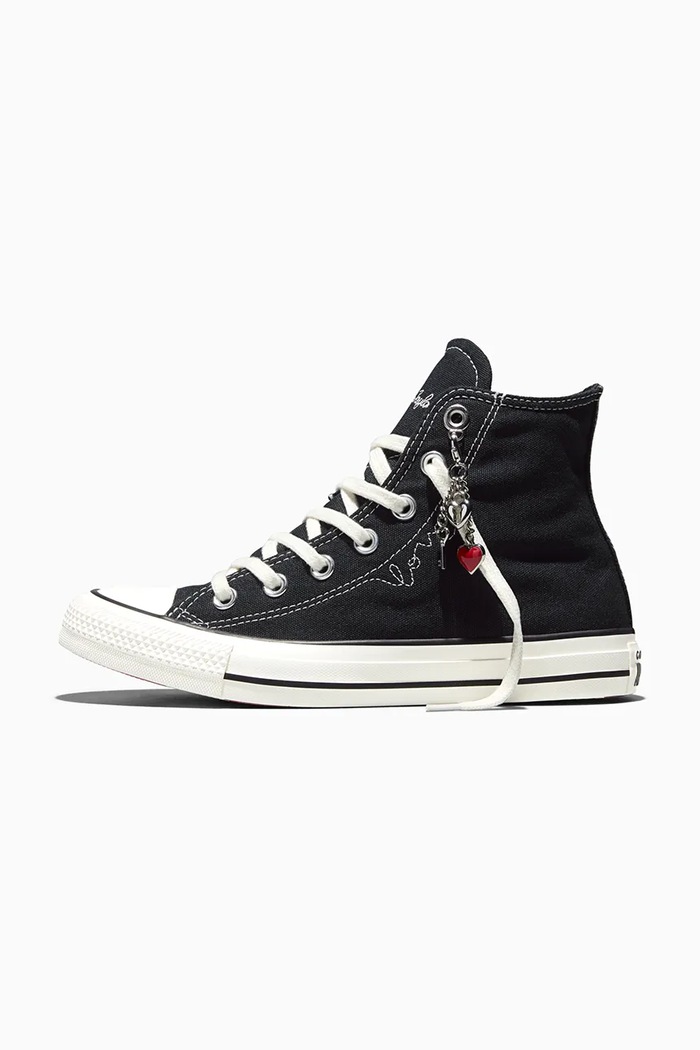 Detské tenisky Converse Chuck Taylor All Star Valentine's Day čierna A19056C