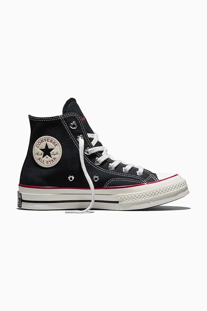 Detské tenisky Converse Chuck 70 Valentine's Day textilný čierna A19061C
