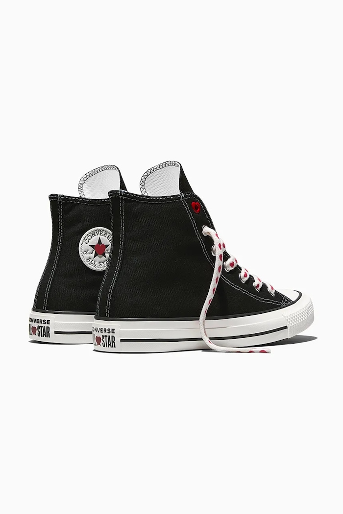 Obuv Tenisky Converse Chuck Taylor All Star Valentine's Day A19064C čierna