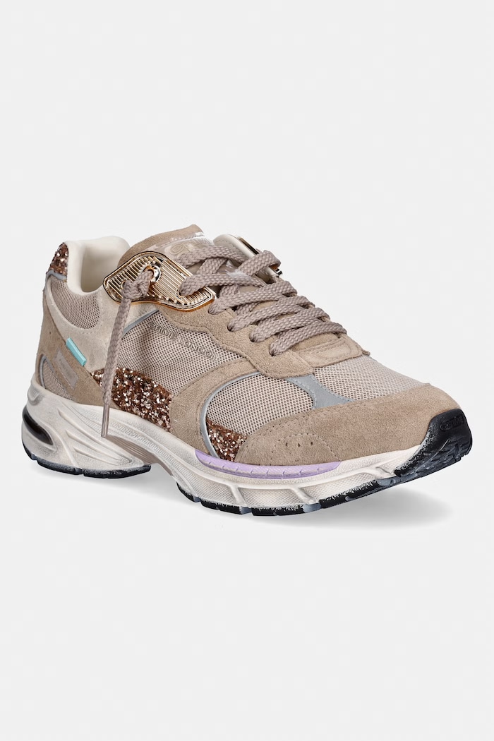 Crime London sneakers FUGITIVE 9084 textil bej 25304AA8.13