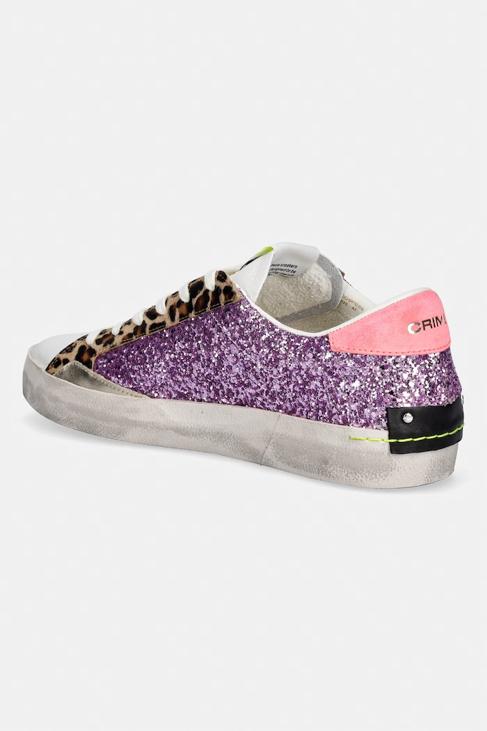 Încălțăminte Crime London sneakers DISTRESSED 29001PP8.68 roz