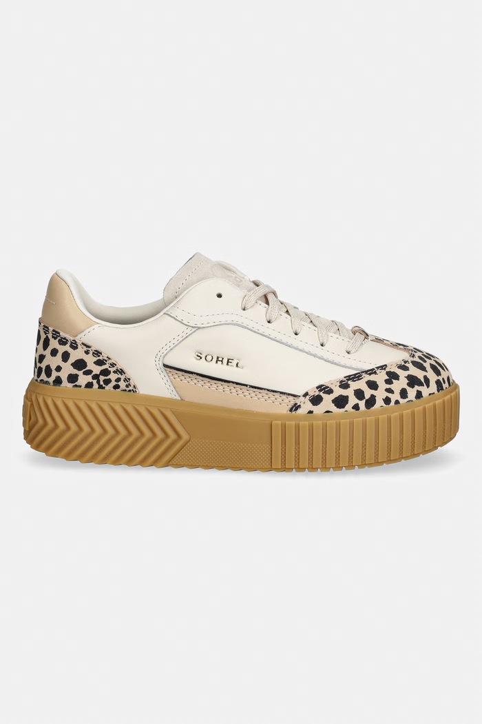 Kožené tenisky Sorel ONA AVE T-TOE 2144991193 béžová SS26