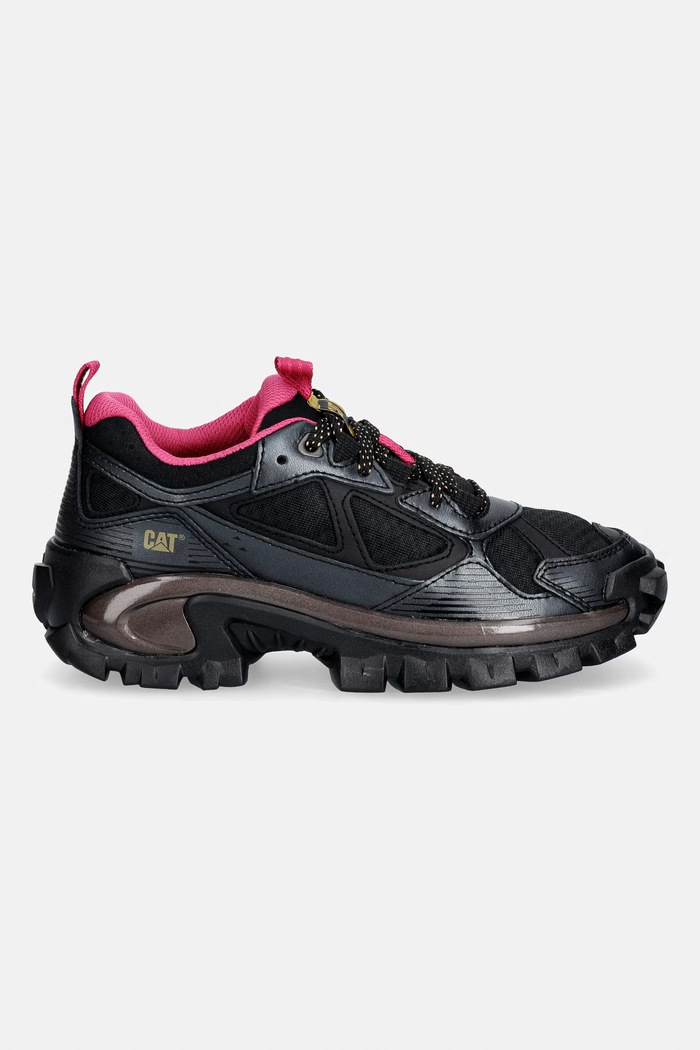 CAT Footwear sneakersy skórzane INTRUDER LIGHTNING WS 2000 P312443 czarny SS26
