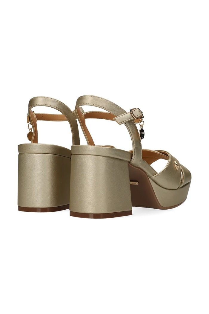 Obuv Mexx sandále na podpätku NALINA NICKY Heeled sandal MI001602961W zlatá