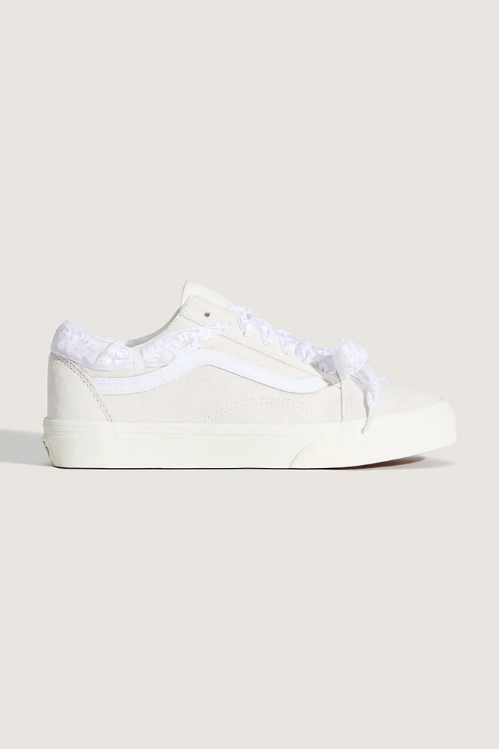Vans Old Skool tenisówki damskie zamszowe beżowy VN000D6WCJ71