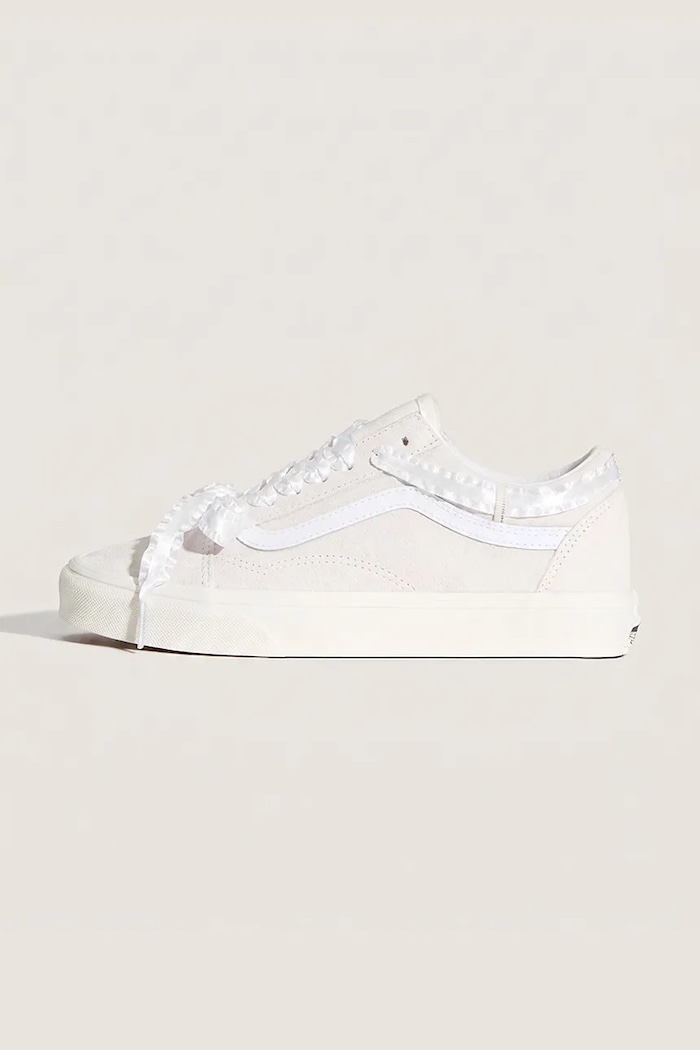 Vans Old Skool tenisówki damskie zamszowe beżowy VN000D6WCJ71
