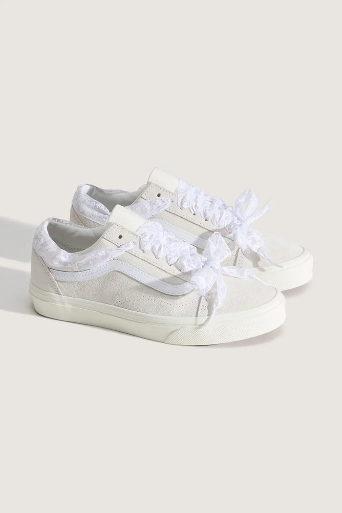 Vans Old Skool tenisówki damskie zamszowe VN000D6WCJ71 beżowy SS26