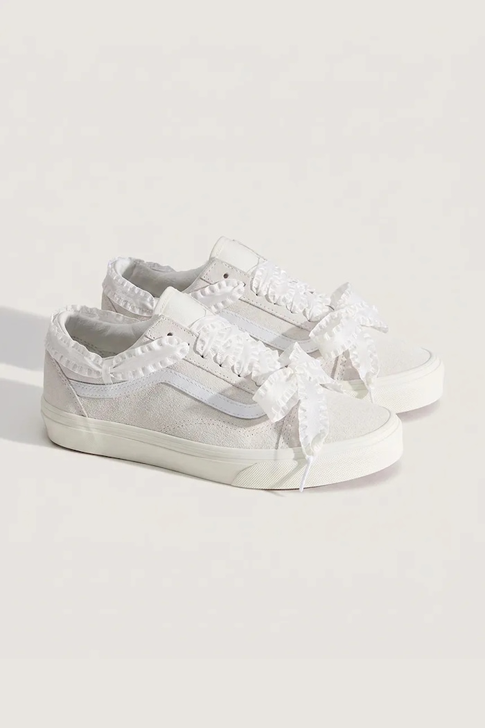 Vans Old Skool tenisówki damskie zamszowe VN000D6WCJ71 beżowy SS26