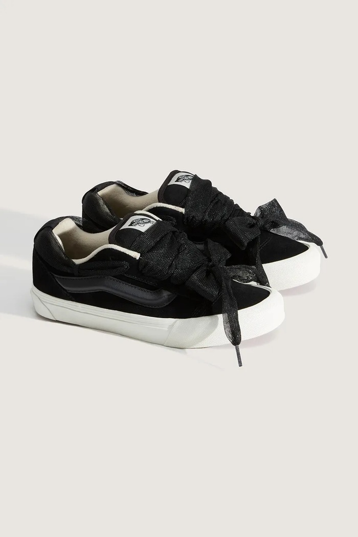 Vans Knu Skool tenisówki damskie zamszowe VN000D6ZCJK1 czarny SS26