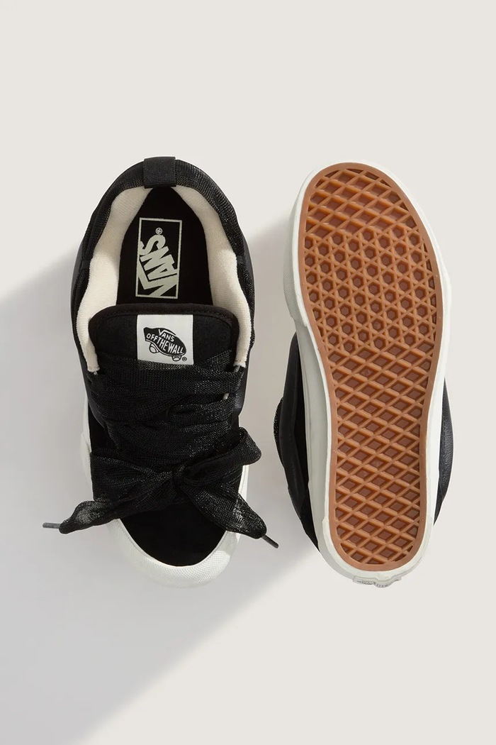 Vans Knu Skool tenisówki damskie zamszowe czarny VN000D6ZCJK1