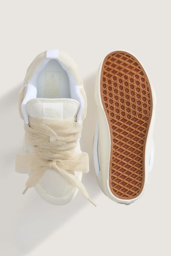 Vans Knu Skool tenisówki damskie zamszowe beżowy VN000D6ZJVY1