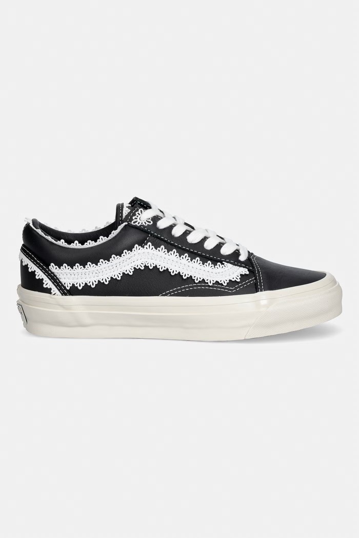 Vans LX Old Skool πάνινα sneakers Γυναικεία δερμάτινα VN000D9VY281 μαύρο SS26
