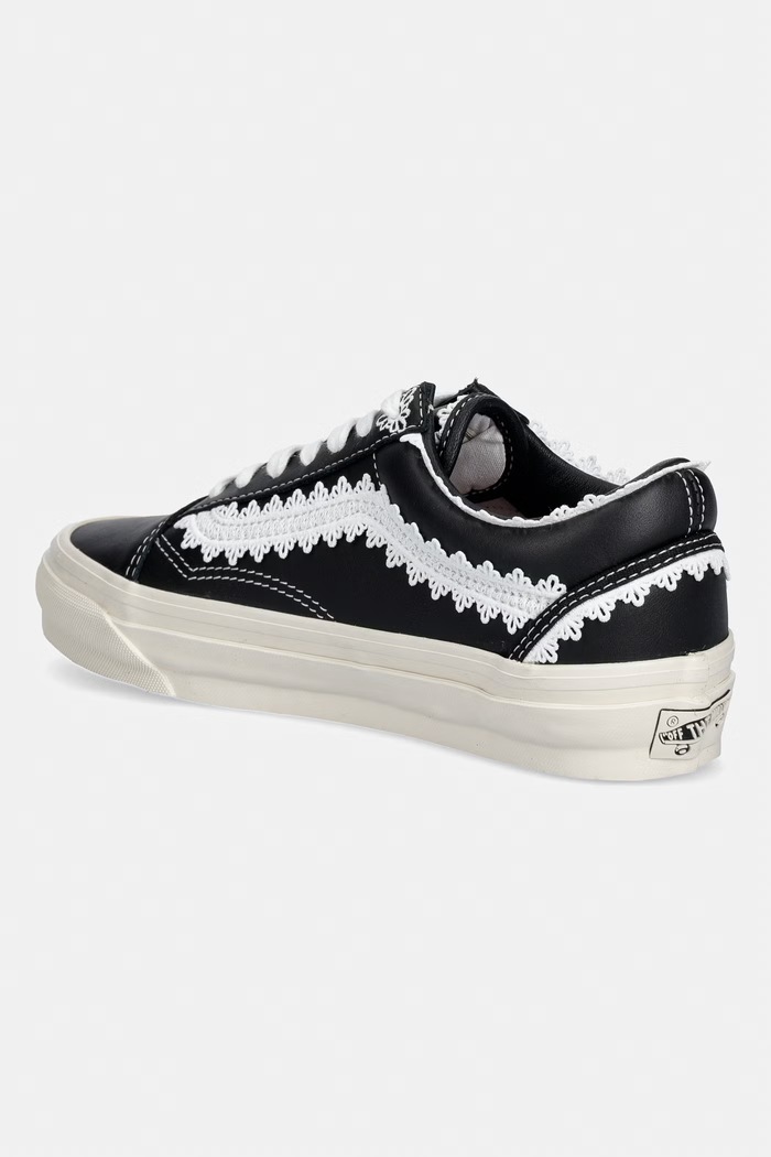 Παπούτσια Vans LX Old Skool πάνινα sneakers Γυναικεία δερμάτινα VN000D9VY281 μαύρο