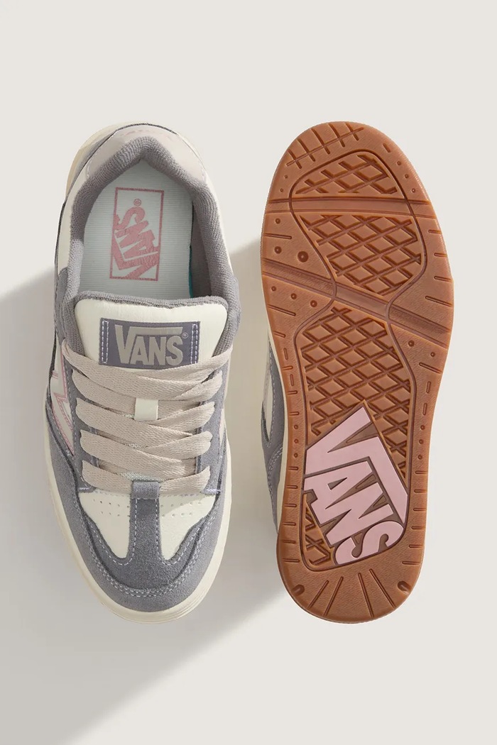 Vans Upland sneakersy damskie skórzane szary VN000D700BP1