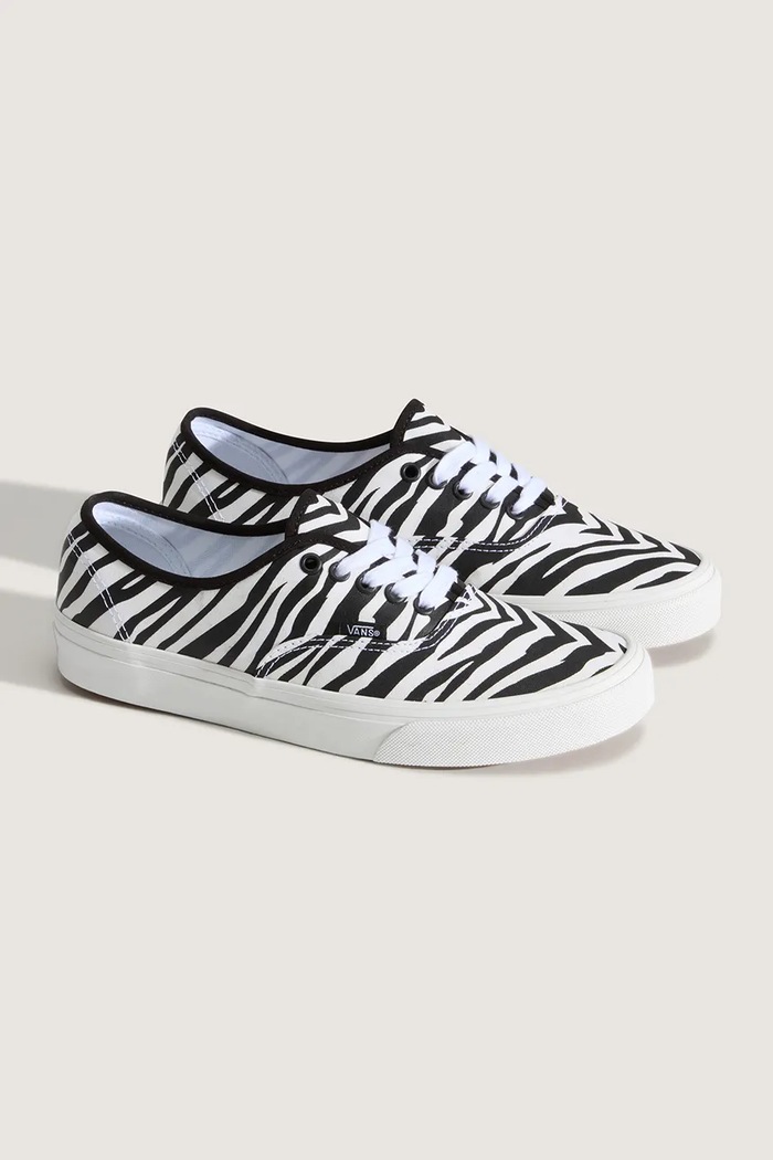 Vans Authentic Zebra sneakers da donna basse VN000D7YZBR1 bianco SS26