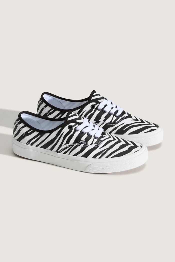 Vans Authentic Zebra sneakers da donna basse VN000D7YZBR1 bianco SS26